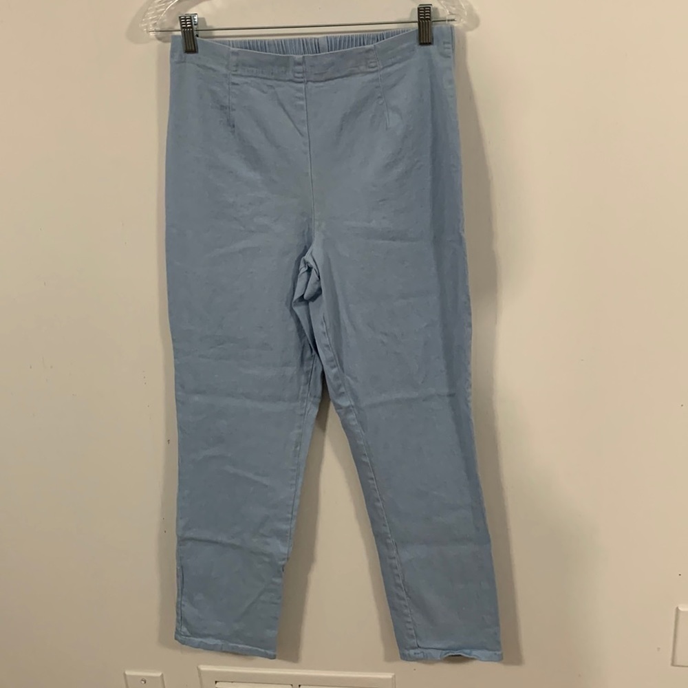Faded Glory pull-on Stretch jeans elastic back waistband all over stretch
